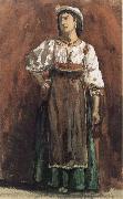 William Stott of Oldham Italian Woman Spain oil painting artist